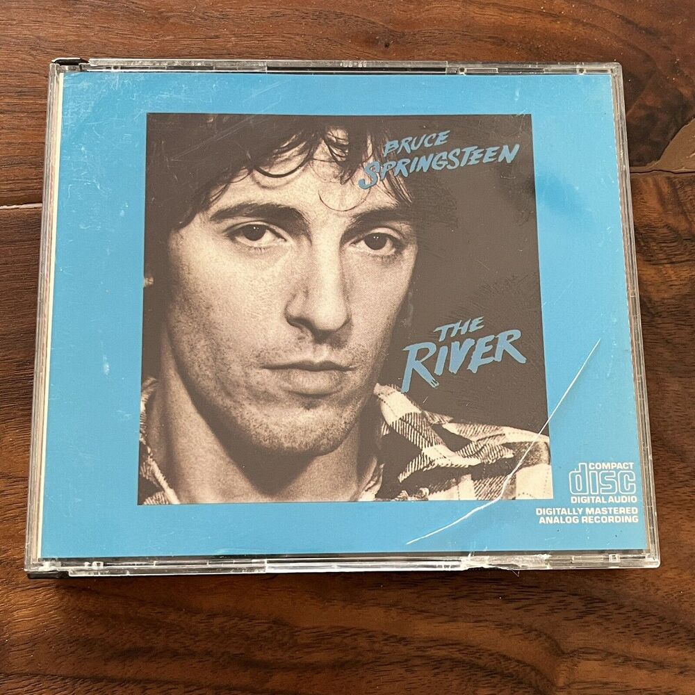Bruce Springsteen The River CD 1987 2 Discs Fatbox W/Booklet Columbia